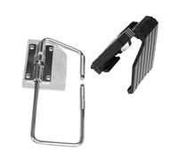 Utility Tape Clip - Durable Fastening Device, Portable Gear Loop, Secure Belt Mount | Professional Organizer Solution, Practical Hardware Item For Tradesmen Maintenance Tasks Industrial Sites