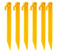 Utility Tent Pegs Strong Secure To Ground 4. 5Cm X 21. 5Cm Yellow X 1