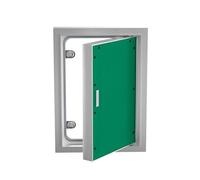 Utility Wall Cover Plate Plumbing Access Panel for Drywall,Inspection Hatch Attic Door,Flush Mount Vertical Door with Handle and Magnetic Switch,for Electrical & Heating Pipe