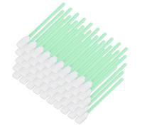 UtiliZenMall 200 Pcs Green Foam Tip Swabs, Square Head Cleaning Sticks for Sensitive Camera Sensors, Optical Lenses, Lab Equipment & Electronics