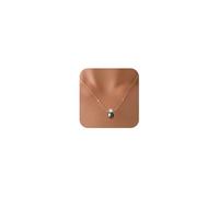 UTISUVIKO Black Pearl Pendant Necklace for Women S925 Sterling Silver Simple Single Pearl Drop Necklaces Charm CZ Pearl Chocker Necklace Wife Christmas Birthday, 12MM, Sterling Silver, Cubic Zirconia