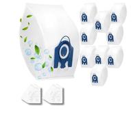 Utiz 10x Hoover Bags for Miele Type GN Complete C3 C2 Classic C1 S8000 S5000 S2000 S800 S600 Series Vacuum Cleaner Alternative to 9917730 12281680 Includes 2 Motor & 2 Exhaust Filter