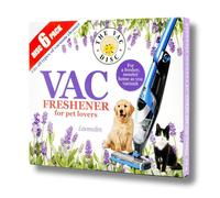 UTIZ 1X Pack Vac 6 Fresheners Lavender Extra Strength Powerful Scent For All Vacuum Hoover Handheld Bagless And Bagged Cleaners Pet Lovers (1 x 6 PACK)
