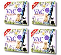 UTIZ 4X Pack Vac 24 Vac Fresheners Lavender Extra Strength Powerful Scent For All Vacuum Hoover Handheld Bagless And Bagged Cleaners Pet Lovers (4 x 6 PACK)