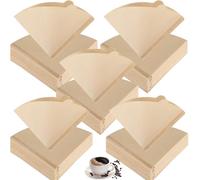 UTIZ Coffee Filter Papers 200Pcs V60 Coffee Filters Unbleached 100% Natural Coffee Filter Papers Size Four/4 Or 1X4 (Pack of 200)