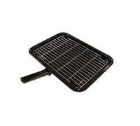 UTIZ Durable Universal Grill Pan Rack With Detachable Handle 380 x 280mm For Oven Cooker