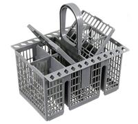 UTIZ Grey Cutlery Cage Dishwasher Basket for Hotpoint Indesit Dishwasher & Whirlpool Universal Deluxe Dishwasher Alternative C00257140