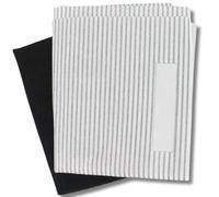 UTIZ Universal Cooker Hood Grease & Odour Filter Kit for Kitchen Extractor Fan Vent (2 Grease + 1 Odour Filter)