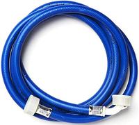 UTIZ Universal Inlet Washing Machine Hose Flexible Fill Inlet Pipe Feed Hose Pipe with 90 Degree Bend 2.5m Cold Water Hose 3/4-inch Diameter