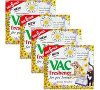 UTIZ Vac Vacuum Cleaner Freshener Spring Meadow Pack of 4 Hoover Disc Air Freshener for Pets fits All Vacuum Cleaners (24 Disc)