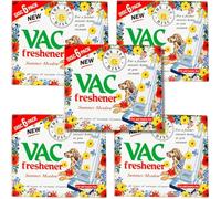 UTIZ Vac Vacuum Cleaner Freshener Summer Meadow Pack of 5 Hoover Disc Air Freshener for Pets fits All Vacuum Cleaners (30 Disc)