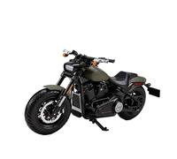 UTJUYFCGF For Harley For Davidson Fat Bob 114 Die Cast Motorcycle Model Toy Vehicle 1/18