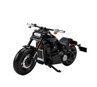 UTJUYFCGF For Harley For Davidson Fat Bob 114 Die Cast Motorcycle Model Toy Vehicle 1/18