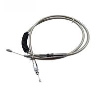 UTJUYFCGF Motorcycle 140/160/180cm Braided Stainless Steel Clutch Cable For Forty Eight Dark Custom XL1200X 2011 2012 2013 2014 2015