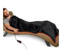 UTK 70" x 31" Full Body Far Infrared Heating Pad, 5X Deeper Pain Relief, Ultra Soft Large Heating Pad, EMF Free, Hotter to 140℉, 4H Auto-Off, Memory Function, Washable, Gift for Women Men