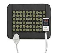 UTK Far Infrared Heating Pad - Natural Jade Heating Pad for Chronic Back Pain Relief - Small (19" X 15"), Smart Controller, Adjustable Temp and Travel Bag Included