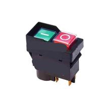 UTLODY AC250V 16A Waterproof Electromagnetic Push Button Switch 4 5 Pins 220-240V Coil Magnetic Starter Power Tool Safety(5 Pins)