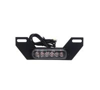 UTMGNY Motorcycle Stop Lamp Motorcycle Dual-function LED Number Plate Auxiliary Brake Light 12V Running Stop TailLights Turn Signals Lamp Universal