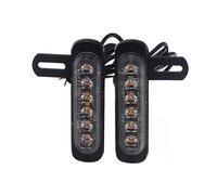 UTMGNY Motorcycle Stop Lamp Motorcycle Dual-function LED Number Plate Auxiliary Brake Light 12V Running Stop TailLights Turn Signals Lamp Universal