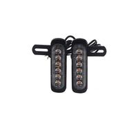 UTMGNY Motorcycle Stop Lamp Universal Motorcycle LED B6 License Plate Tail Brake Light Burst Flash Stop Lamp Rear Turn Signal Auxiliary Lights Flasher