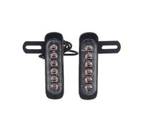 UTMGNY Motorcycle Stop Lamp Universal Motorcycle LED B6 License Plate Tail Brake Light Burst Flash Stop Lamp Rear Turn Signal Auxiliary Lights Flasher