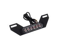 UTMGNY Motorcycle Stop Lamp Universal Motorcycle Rear LED B6 License Plate Auxiliary Light Burst Flash Brake Tail Warning Lamp Accessories