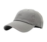 Utmost Unisex Classic Low Profile Cotton Baseball Cap Plain Blank Camoflauge Soft Unconstructed Adjustable Size Dad Hat, Grey, One size