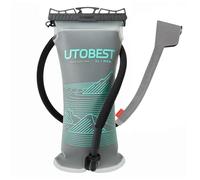 UTOBEST Insulated Water Bladder 2L 3L, Thermal Hydration Bladder, Leak-Proof & BPA-Free, Maintains Temperature for Hours, Perfect for Camping, Running, Travel, Blue, 3L