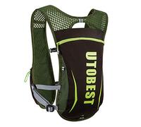 UTOBEST Running Vest Lightweight Hydration Vest Pack 5L UTR104 | 7 Pockets, Large Phone Holder, Comfort Fit, No Bounce, OSFM, Unisex, Great for Entry Leve Trail Running, Park Run, Marathon