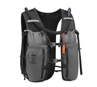 UTOBEST Running Vest Running Backpacks Lightweight Hydration Pack 10L, with 2L Water Bladder, Grey, XL