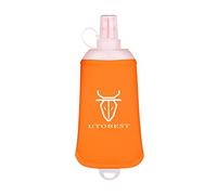 UTOBEST Soft Flask Running Water Bottle Collapsible Water Bottle for Trail Running Hydration Pack Hiking Cycling Climbing 250ML