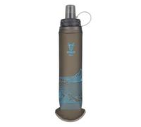 UTOBEST Soft Water Bottle 500ml - 1 Pack TPU Collapsible Soft Flask - Leakproof, Foldable,42mm Opening, BPA Free, Easy to Clean, Handheld Running Water Bottle for Hiking Cycling Marathon