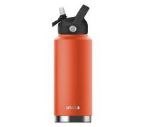 Utoka Atlas Bottle 32Oz (946 Ml) - Stainless Steel - L3 X W3 X H8 Cm - Burnt Orange
