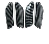 UTONGMU Car Trim Film Decoration for Q3 2019 2020 2021 2022 Carbon Fiber Color Interior Accessory Car Inner Si Door Armrest Handle Coration Frame Cover Trim