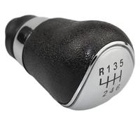 UTONGMU Manual Gear Shift Knob for Focus 2 MK2 FL MK3 MK4 MK7 for Mondeo for Kuga for Galaxy 5 6 Speed Car Styling Manual Gear Shift Knob(Silver,6 Speed)