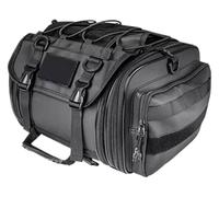 UTONGMU Motorcycle Tail Expandable Rear Back Seat Bag Luggage Pannier Saddle Motorcycle Travel Luggage