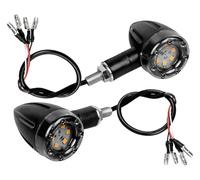 UTONGMU motorcycle turn signal light 12V Motorcycle Blinker Indicator Lamp Turn Light Signal Flashing Moto Stop Lights(2 pcs)