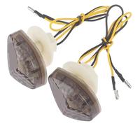 UTONGMU motorcycle turn signal light For CBR 600RR For CBR1000RR 2004-2007 Motorcycle Blinker Indicator Lamp Flashing Turn Signal Lights Flashers(Smoky)