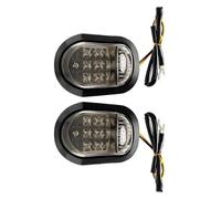 UTONGMU motorcycle turn signal light Motorcycle Flashing Turn Signal Lights Motorbike Indicators Blinker Indicator Lamp(2 Pcs)