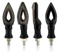 UTONGMU motorcycle turn signal light Motorcycle Turn Signals Lights Indicator Blinkers Flashers Flashing Blinker Lamp(4 Pcs)
