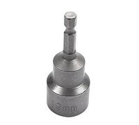 Utoolmart 1/4 Driver 19mm Hex Shank Socket Wrench Screw Magnetic Impact Nut Setters Adapter Electronic Quickly Change Electric Hand Drill 65mm Length 1pcs