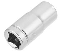 Utoolmart 1/4 Inch Drive 6 Point Socket Chrome Vandium Steel Imperial 9/32 Inch Standard Socket Hand Operated Tool Silver 1pcs
