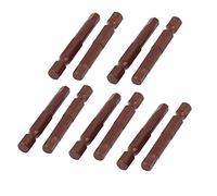 Utoolmart 1/4-inch Shank 50mm Long H5 S2 Magnetic Hex Head Screwdriver Bits Repair Tool 8pcs