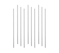 Utoolmart 1.5mm Dia Round Rod Lathe Turning Tool Bar High Speed Steel ound Rod Lathe Bar Stock Assorted for DIY Craft Tool Shaft Pocket Model 10pcs
