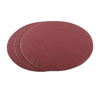 Utoolmart 10" 250mm Diameter 40 Grit Self Stick Adhesive Back Aluminum Oxide Sandpaper for Random Orbit Sander Wood Metal Auto Dry Polishing 3pcs