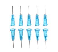 Utoolmart 10pcs 23G Industrial Dispensing Needle,13mm/0.51" Industrial Grade Blunt Needle, Stainless Steel Precision Applicator, Blue
