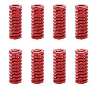 Utoolmart 12mm OD 30mm Long Medium Load Compression Mould Die Spring for 3D Printer Ender Electric Part Red 10Pcs