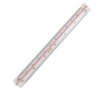 Utoolmart 15cm Triangular Architect Metric Small Scale Plastic Great Drafting Tools with Architect Scale for Blueprint Triangle Ruler Metric Engineering Drafting Ruler Engineering Scale 1pcs