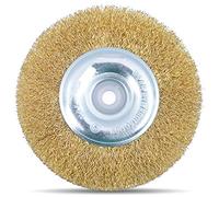 Utoolmart 5 Pcs Wire Wheel Brush, with 6mm Shank Steel Wire Brush, Wire Brush for Drill, 65mm Wire Brush, for Removing Rust Polishing Metals