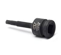 Utoolmart 6mm Hex Impact Bit Socket - 1/2-Inch Drive Allen Bit Socket, Cr-Mo Steel, Master Impact Hex Driver, 1pcs